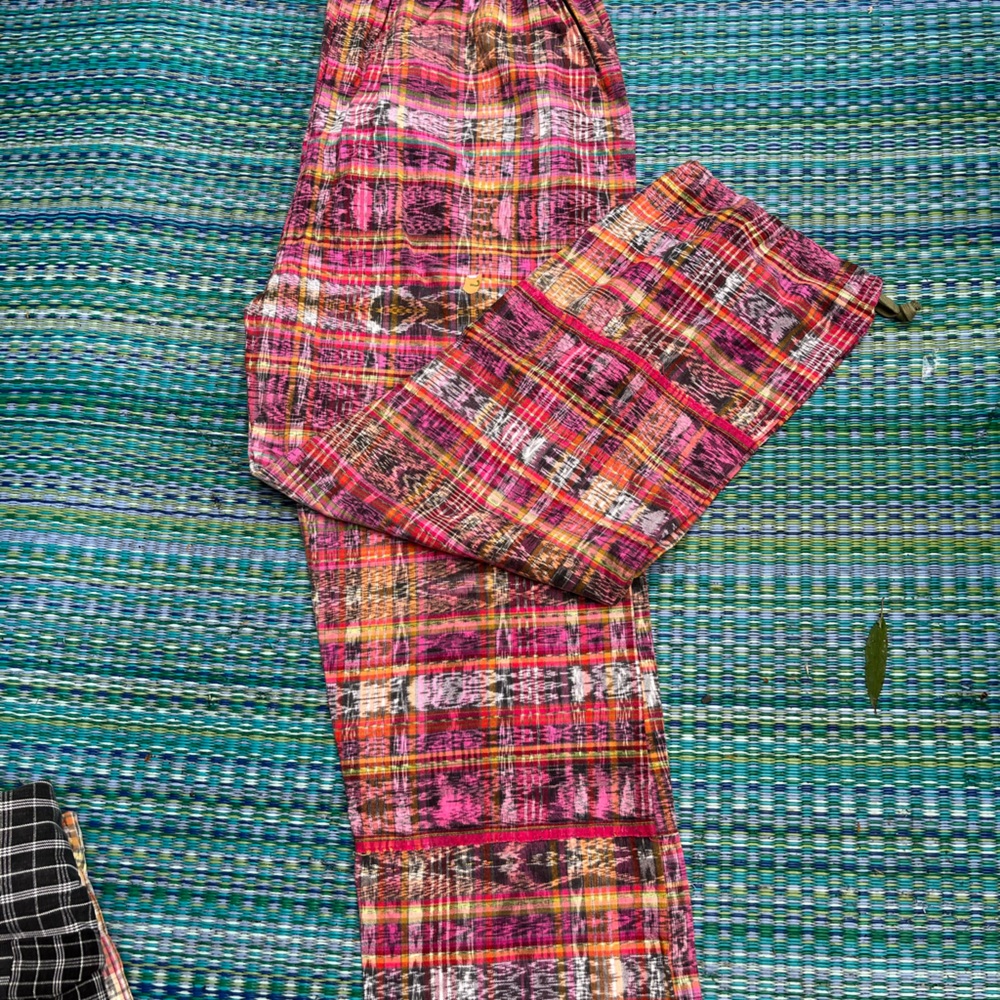 EMBRACE YOUR INNER HIPPIE 
CLEARANCE  $45
Cotton vintage Guatemalan Mayan Pants
